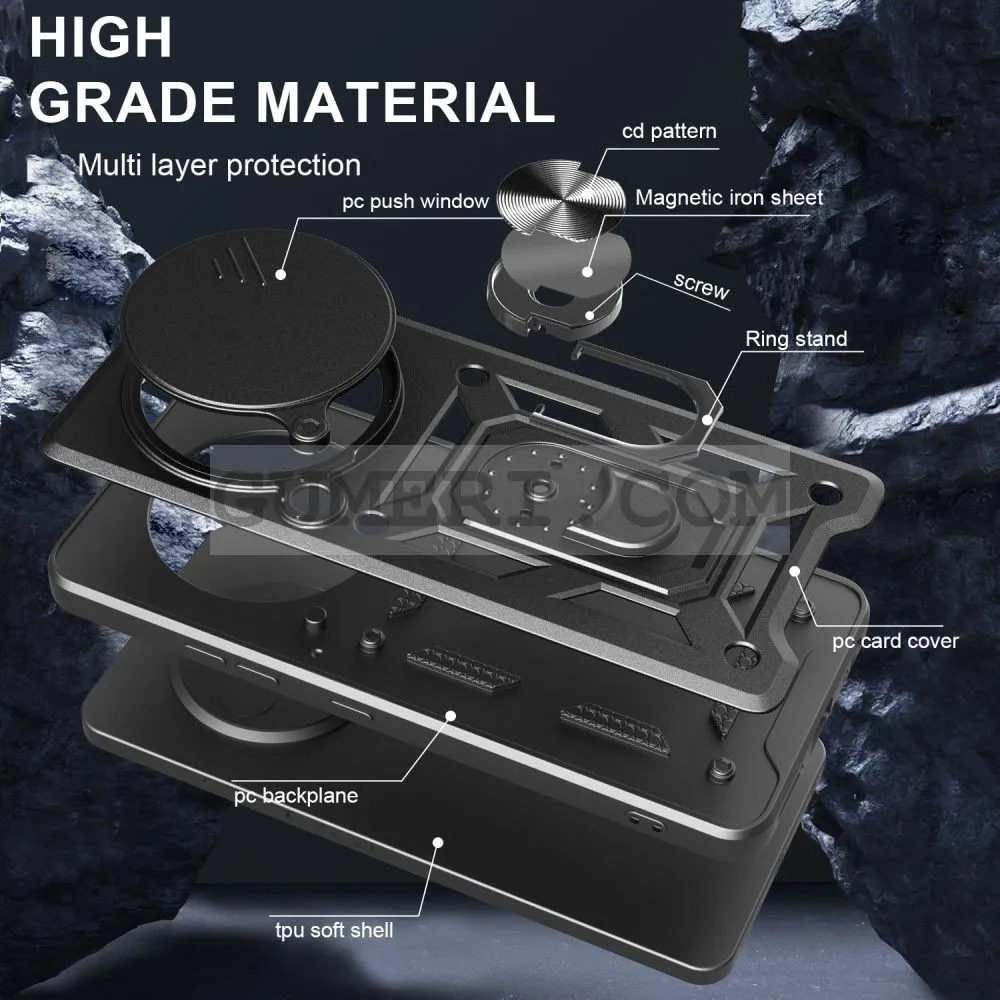 Хибриден Кейс с Капак и Ринг за Huawei Honor Magic7 Lite